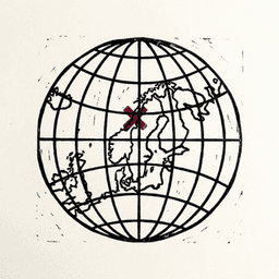 Linosnitt: globus